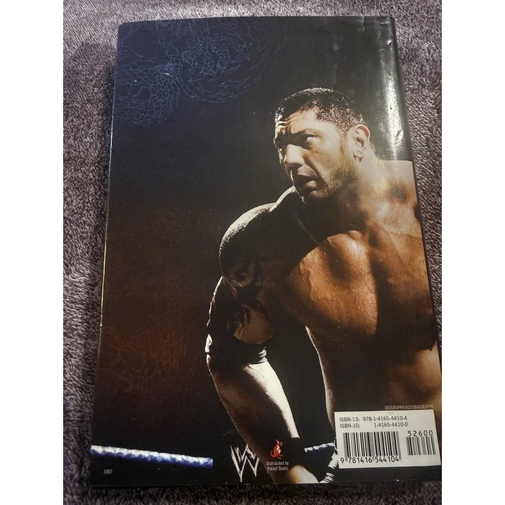 Batista Unleashed by Dave Batista (2008, Hardcover And‎ Book Sleeve)